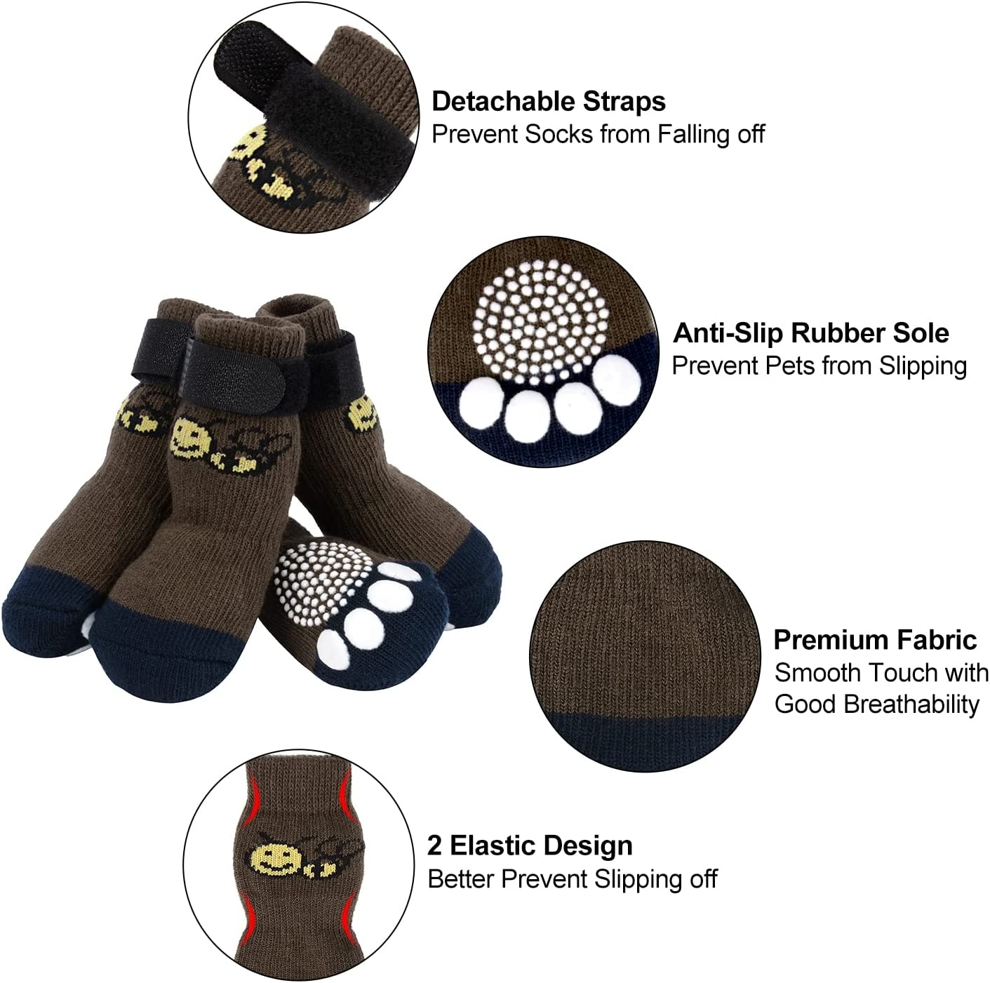 No slip dog outlet socks