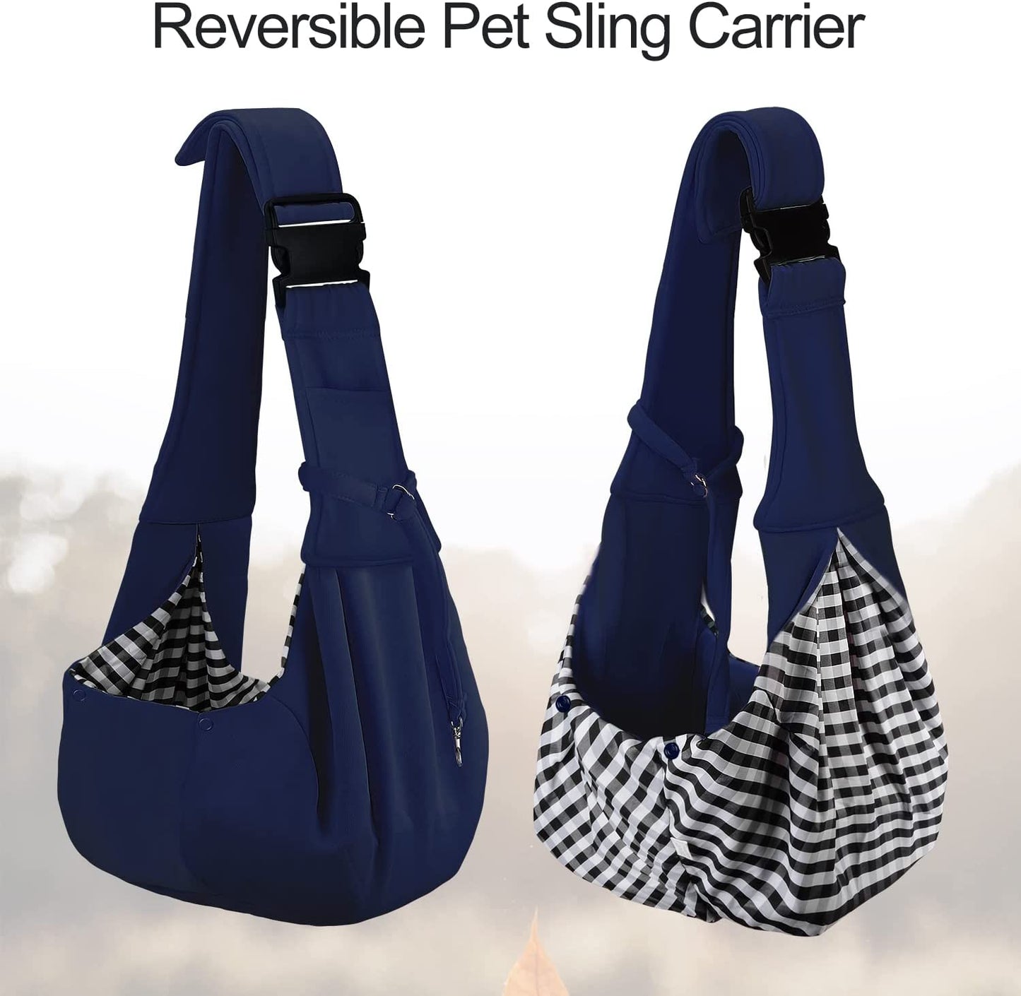 Reversible Dog Cat Sling Carrier