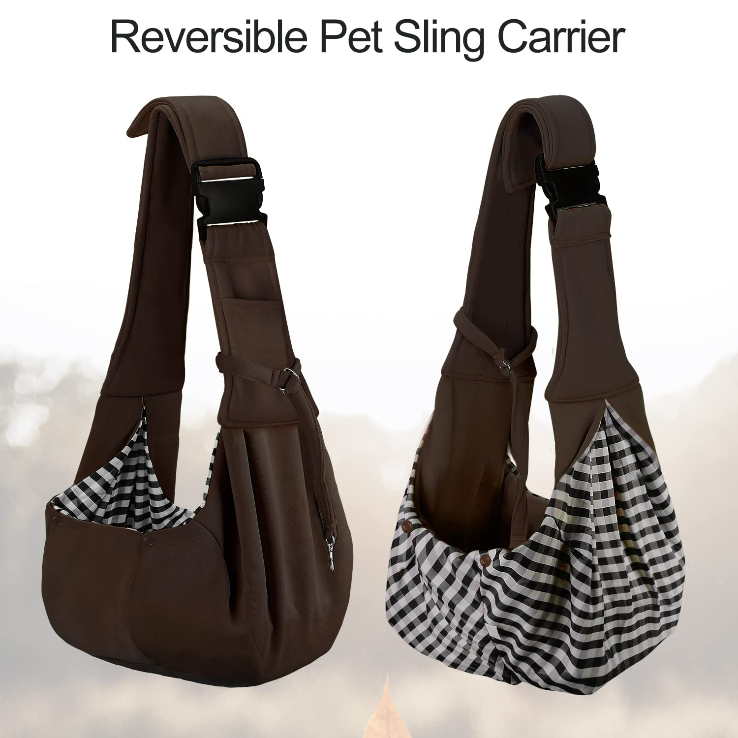 Reversible Cat Sling Carrier – PetLoft NY